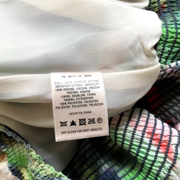 Anthropologie Leifsdottier colorful blouse size 4 - Picture 8 of 8